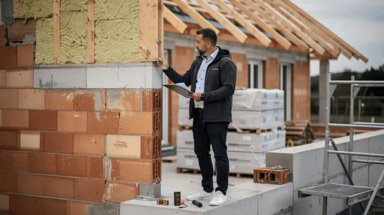 Bausachverständiger auf der Arbeitsstelle-bochum